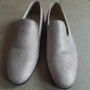 Royal Shoes Men’s Metallic Glitter Formal Slip-on Loafer Size 12